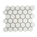 2-inch Hexagon Matte White Porcelain Mosaic Tile For Walls & Floors (Copy) 2-inch Hexagon Matte White Porcelain Mosaic Tile For Walls & Floors (Copy)