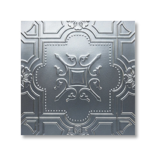The Liria-Silver Cover-Engraved Marble Tile - MARICERA