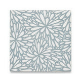 LumiFlora - Glitter Silver - Engraved Marble Tile - MARICERA LumiFlora - Glitter Silver - Engraved Marble Tile - MARICERA
