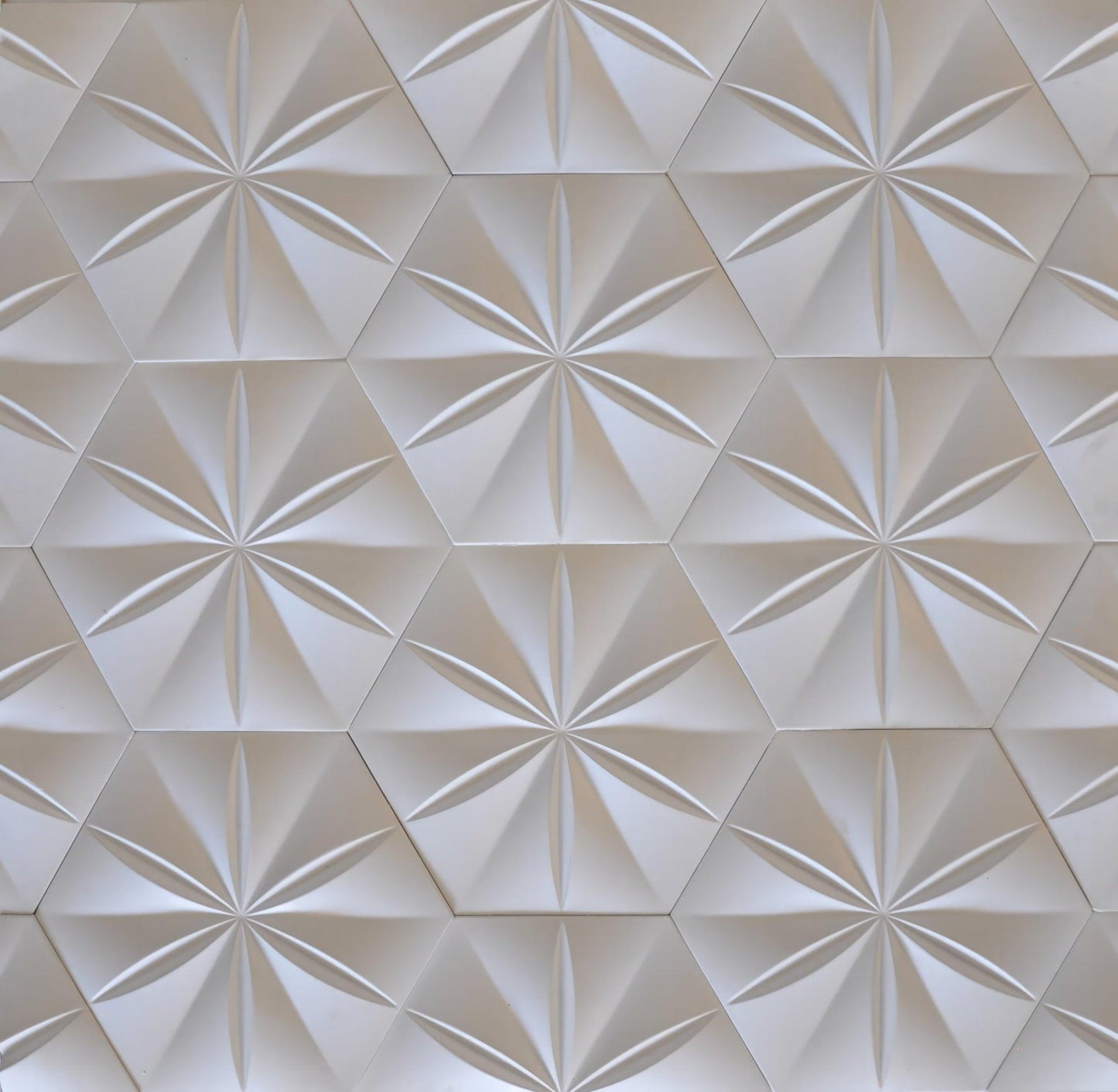 White Cement 8x8 Polished Tile For Walls - MARICERA