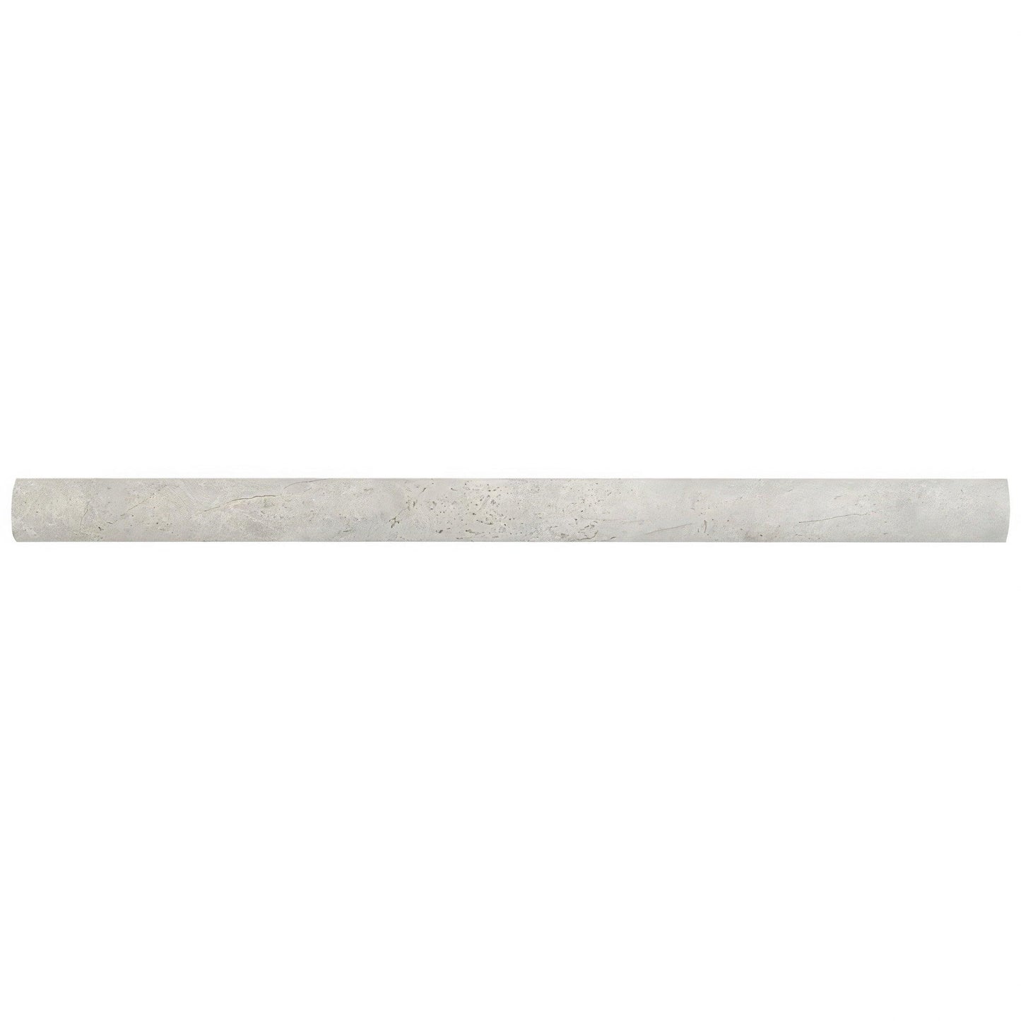 Silver Sand Pencil Liner Honed Gray Limestone Tile Trim For Walls & Floors