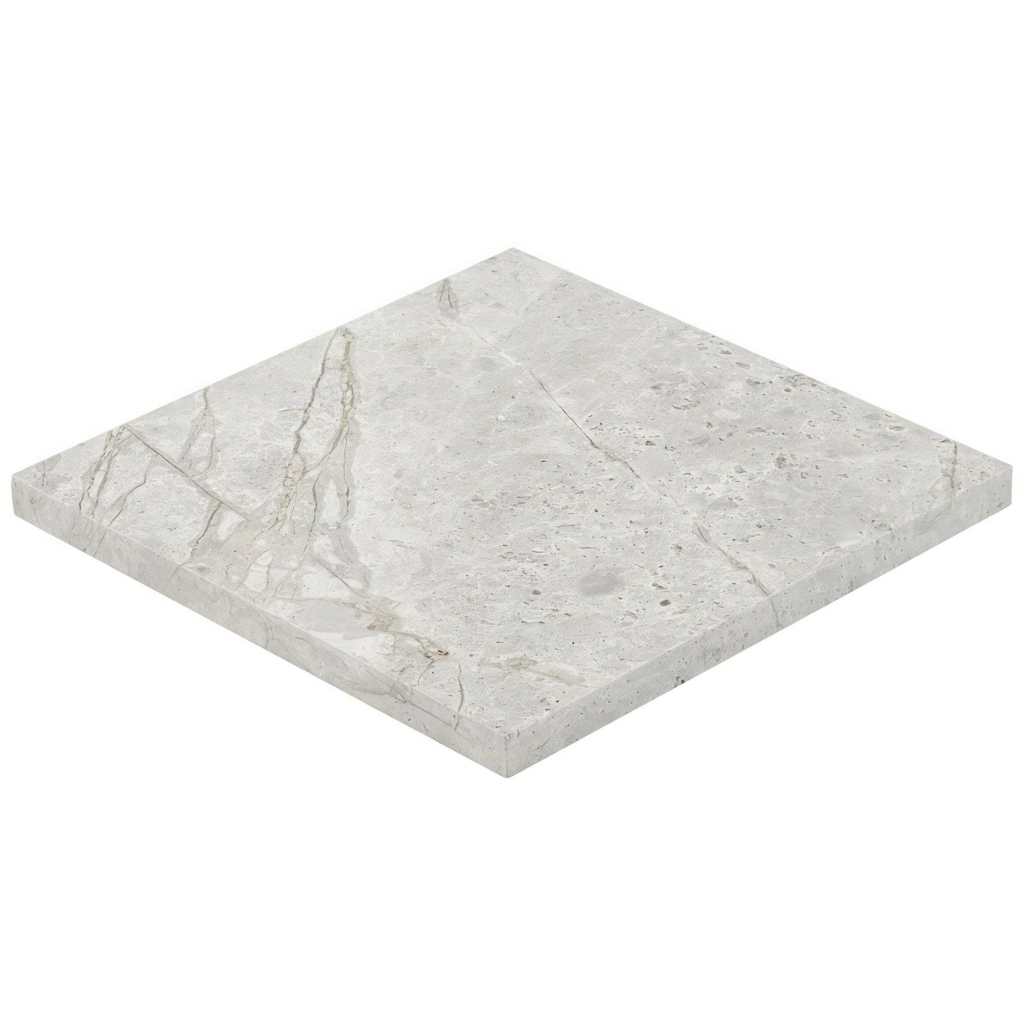 Silver Sand 4x4 Honed Limestone Tile For Walls & Floors-Sample