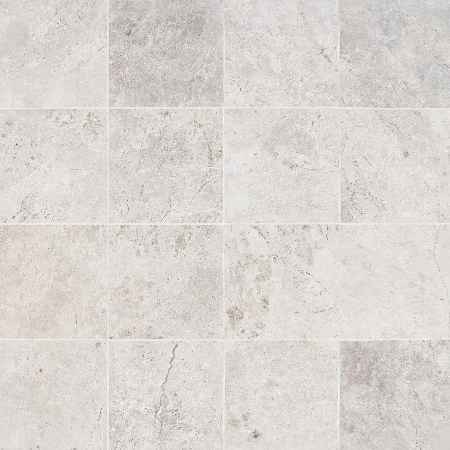 Silver Sand 4x4 Honed Limestone Tile For Walls & Floors - MARICERA