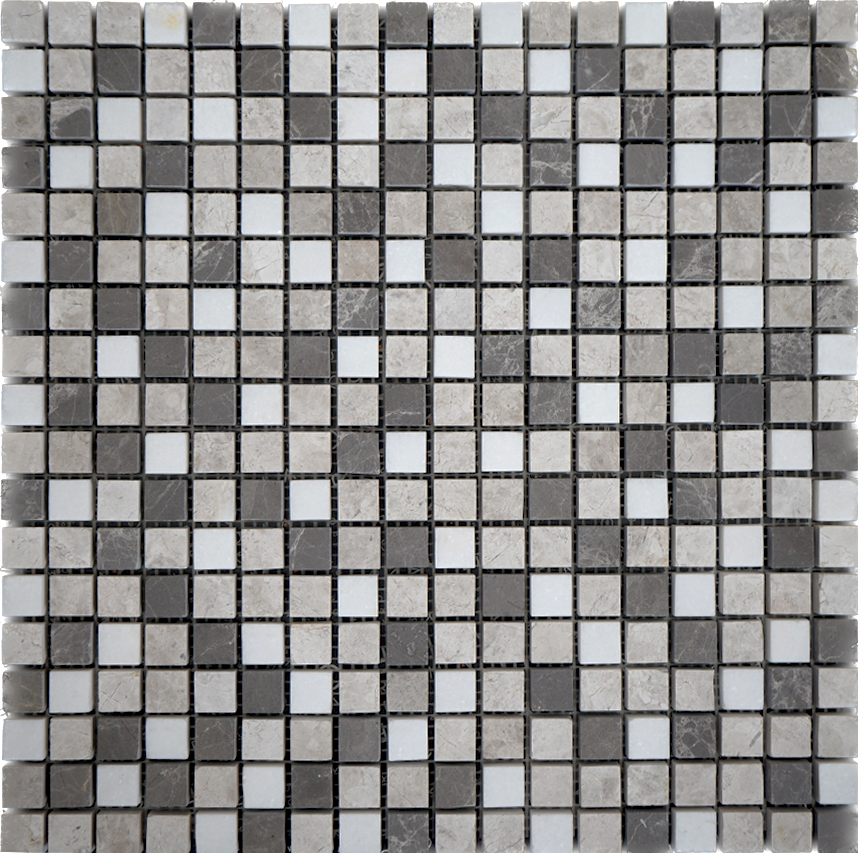 Nevada 0.5x0.5 Honed Marble Mosaic Tile For Walls & Floors