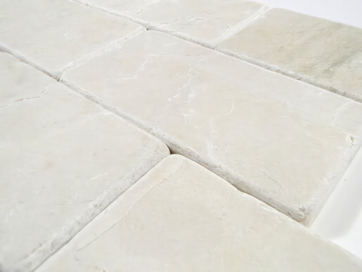 Crema Beige 3x6 Tumbled Marble Tile For Walls & Floors