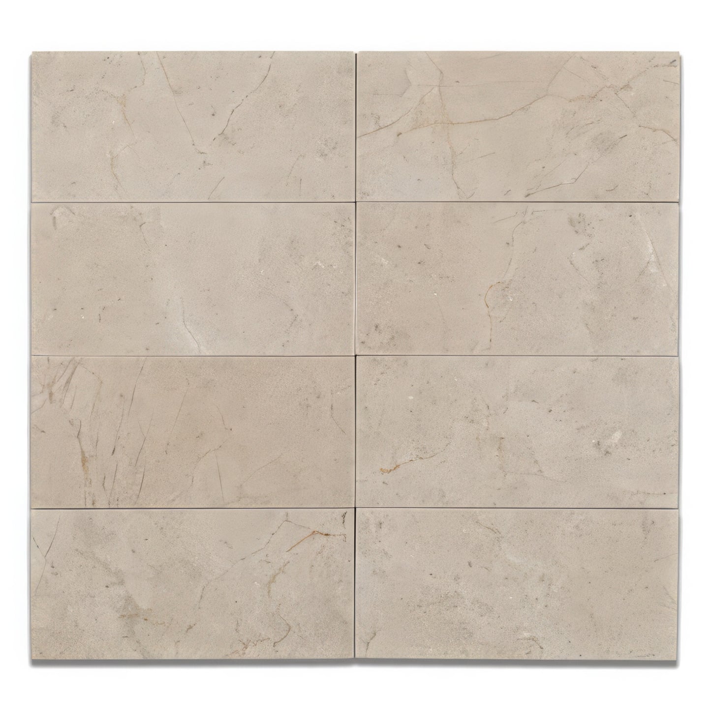Crema Marfil 3x6 Honed Beige Marble Tile For Walls & Floors