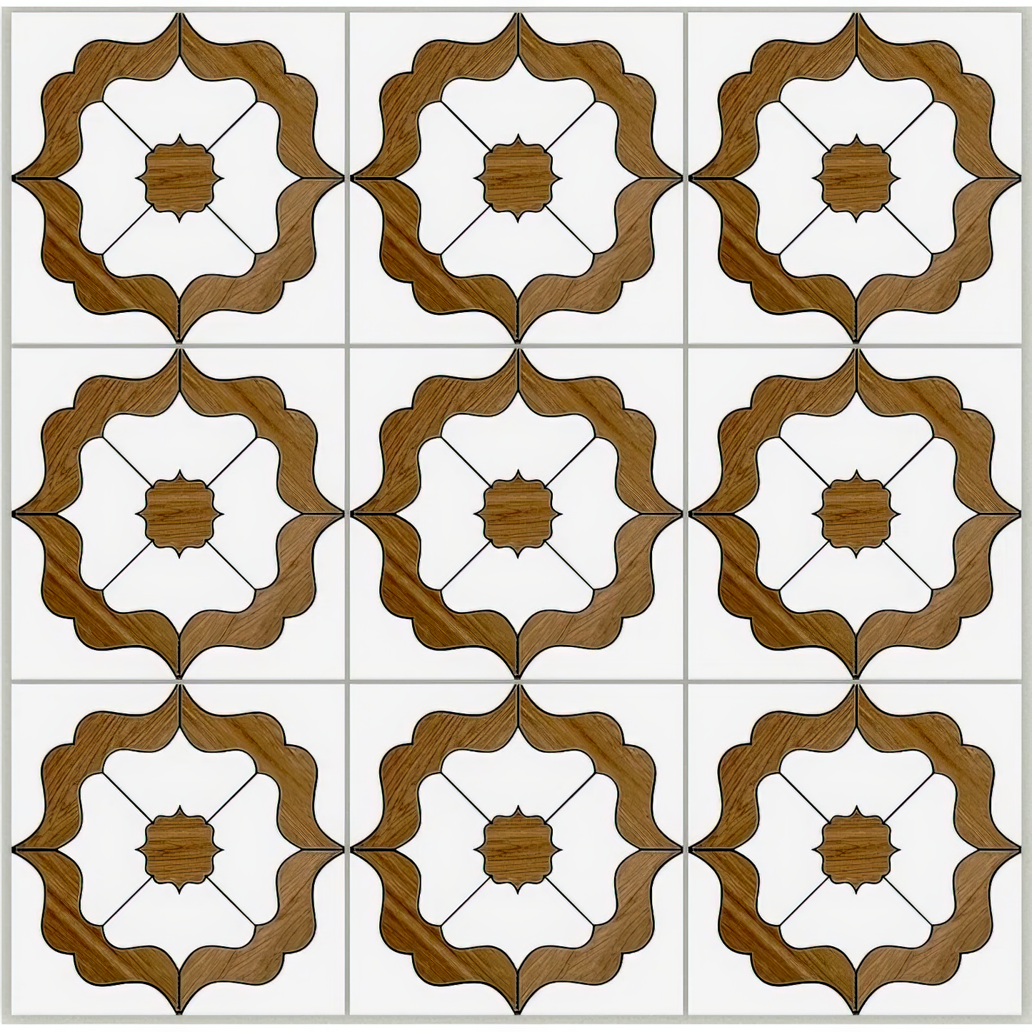 Falore Matte Brown Porcelain Mosaic Tile For Walls & Floors-Sample