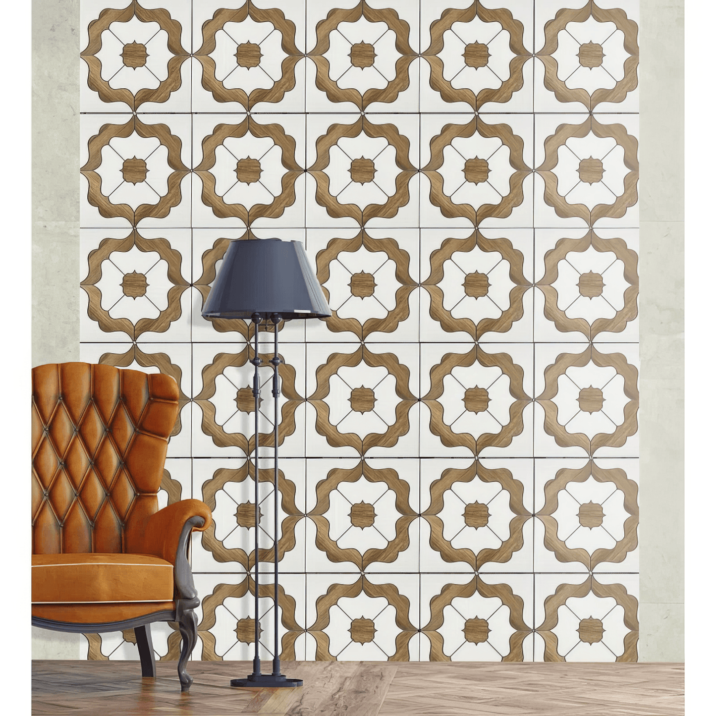 Falore Matte Brown Porcelain Mosaic Tile For Walls & Floors - MARICERA