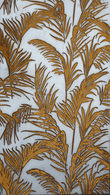 Jardin Gold Foil 12x24 Etched Glacier White Marble Tile For Walls & Floors-Sample