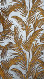 Jardin Gold Foil 12x24 Etched Glacier White Marble Tile For Walls & Floors