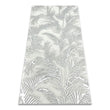 Jardin Silver Foil 12x24 Etched White Marble Tile For Walls & Floors
