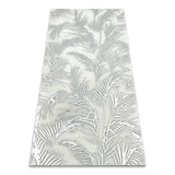 Jardin Silver Foil 12x24 Etched White Marble Tile For Walls & Floors-Sample