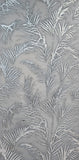 Jardin Silver Foil 12x24 Etched White Marble Tile For Walls & Floors