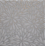 Geo 9 Glacier White 12x12 Etched Silver Foil Marble Tile For Walls & Floors