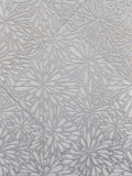 Geo 9 Glacier White 12x12 Etched Silver Foil Marble Tile For Walls & Floors