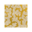 Acanthus-Leaf Engraved Crema Marfil Marble Tile-gold