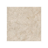 Acanthus-Leaf Engraved Crema Marfil Marble Tile-uncolored