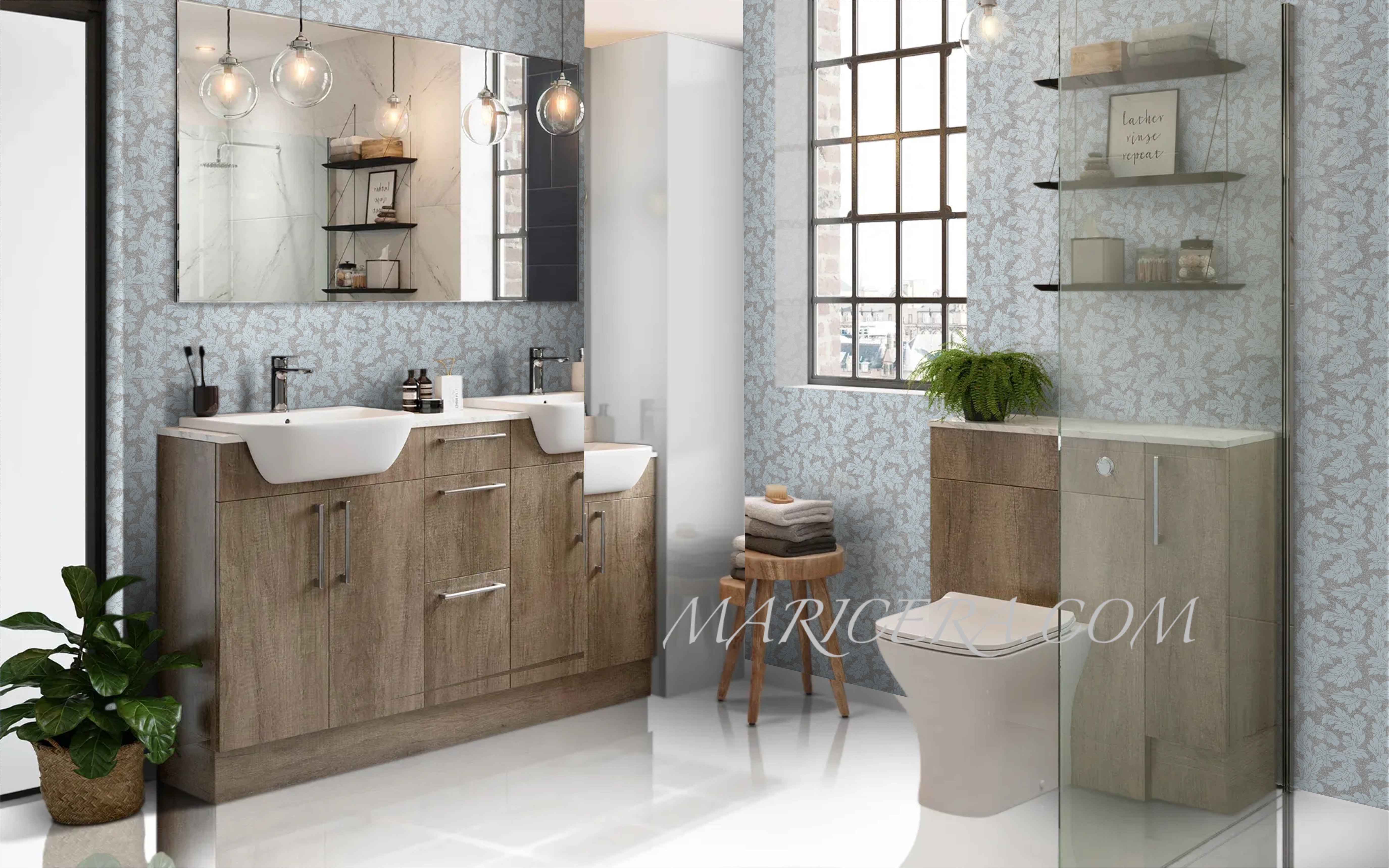 Acanthus-Leaf Engraved White Marble Tile-silver