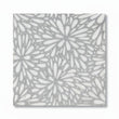 LumiFlora - Silver - Engraved Marble Tile