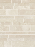 Brick Travertine Beige Honed and Filled Mosaic Tile For Walls & Floors