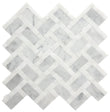 Carrara Thasos 1x2 Polished Marble Mosaic Tile For Walls & Floors-Sample