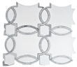 Serene Polished Marble Mosaic Tile For Walls & Floors