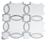 Serene Polished Marble Mosaic Tile For Walls & Floors-Sample