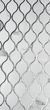 Drop Calacatta Polished White Porcelain Mosaic Tile For Walls & Floors