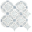 Gray Marble 12x12 Honed White Marble Tile For Walls & Floors