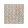 Opulent Waves-Crema Marfil-Silver-Engraved Marble Tile