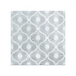 Opulent Waves-Silver-Engraved Marble Tile - MARICERA