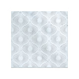 Opulent Waves-White-Uncolored-Engraved Marble Tile