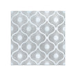 Opulent Waves-Silver-Engraved Marble Tile