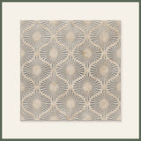 Opulent Waves-Engraved Crema Marfil Marble Tile-Natural