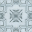 The Liria-Silver-Engraved 8x8 in. Marble Tile
