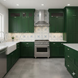 The Liria-Blue-Engraved Marble Tile