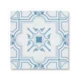 The Liria-Blue-Engraved Marble Tile