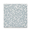 LumiFlora - Glitter Silver - Engraved Marble Tile