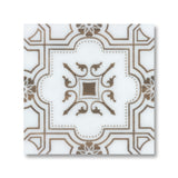 The Liria-Woodlook-Engraved Marble Tile 8x8 in.