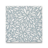 LumiFlora - Glitter Silver - Engraved Marble Tile