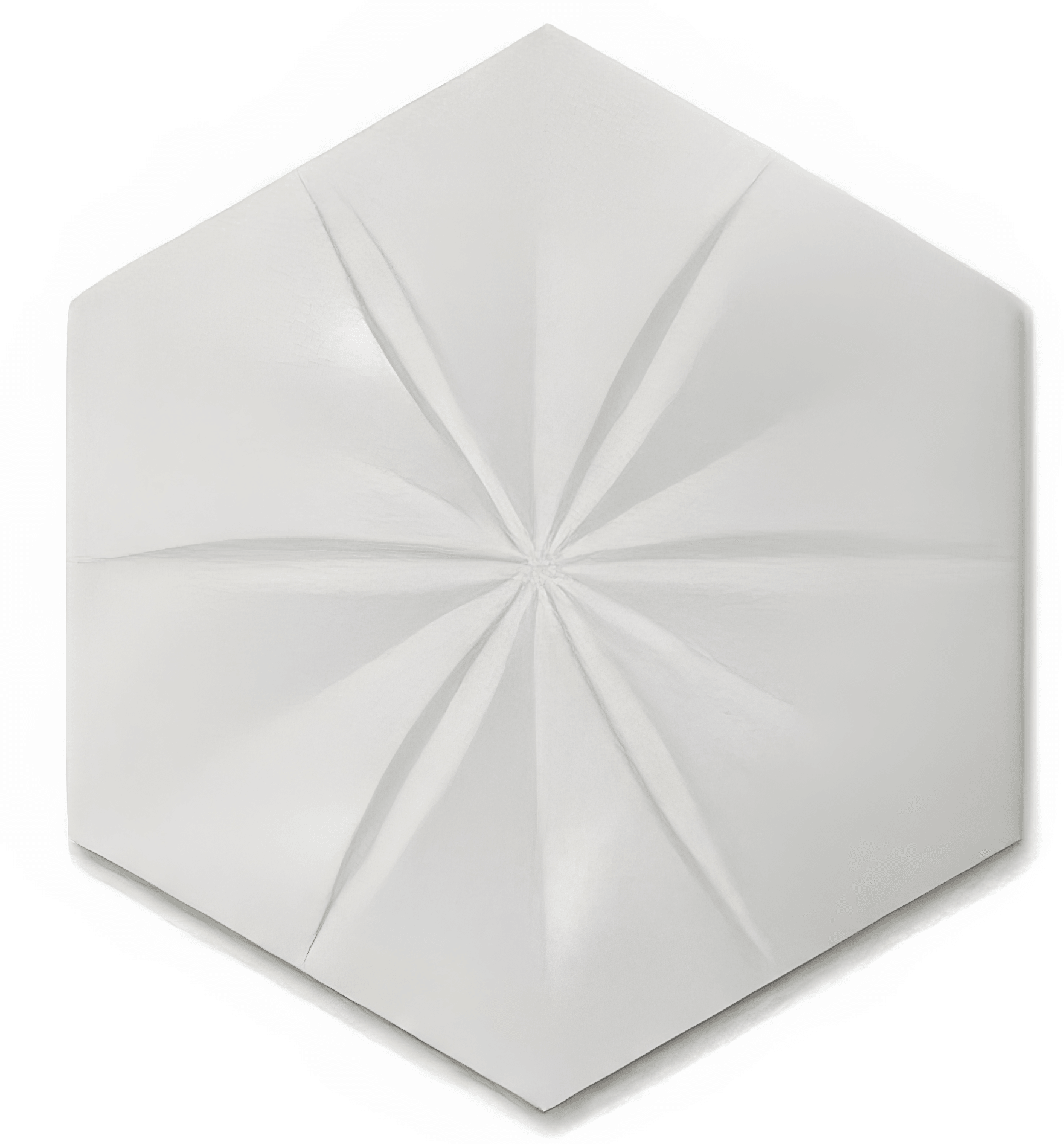 White Cement 8x8 Polished Tile For Walls-Sample