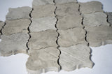 Lantern Thala Gray Limestone Mosaic Tile For Walls & Floors