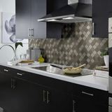 Lantern Foussana Gray Limestone Mosaic Tile For Walls & Floors