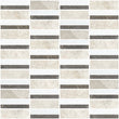 Horizon 1x3 Honed Marble Mosaic Tile For Walls & Floors-Sample