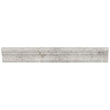 Silver Sand Chair Rail Honed Gray Limestone Tile Trim For Walls & Floors-Sample