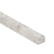 Silver Sand Pencil Liner Honed Gray Limestone Tile Trim For Walls & Floors