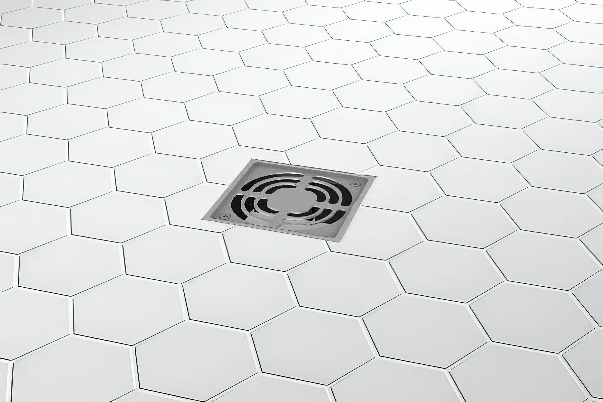 Thasos 3-inch Hexagon Honed Marble Mosaic Tile For Walls & Floors
