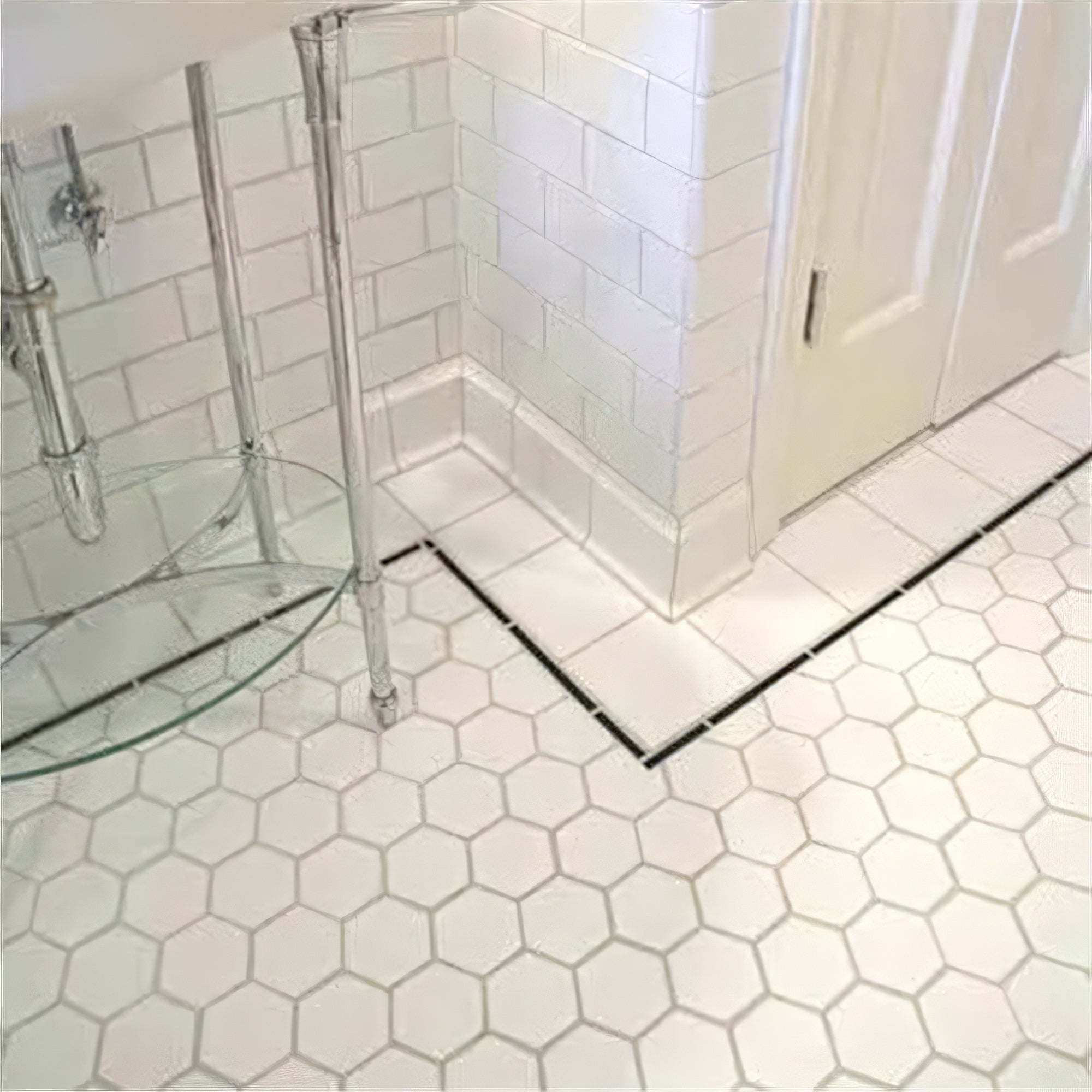 Thasos 3-inch Hexagon Honed Marble Mosaic Tile For Walls & Floors