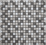 Nevada 0.5x0.5 Honed Marble Mosaic Tile For Walls & Floors-Sample