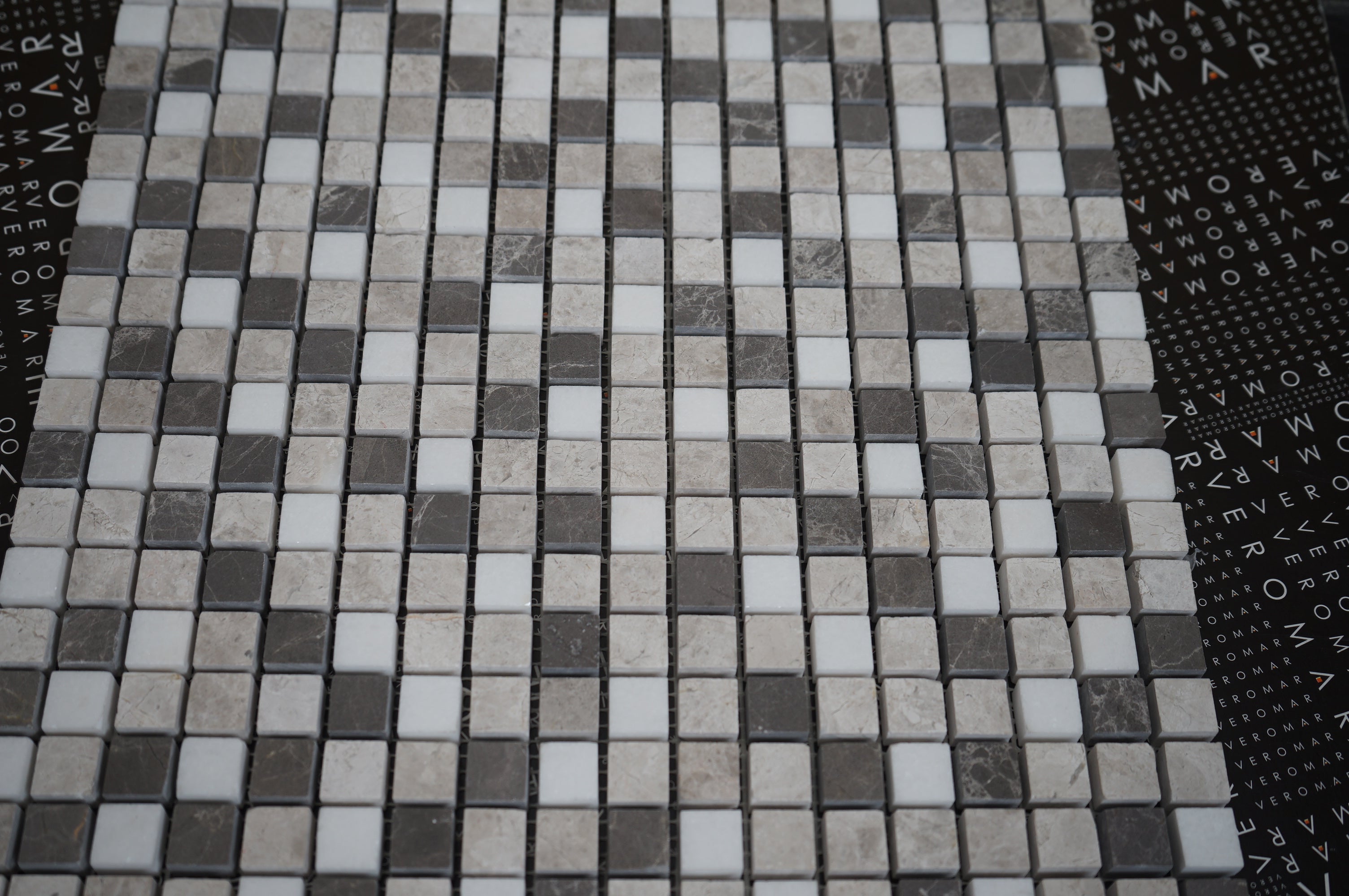 Nevada 0.5x0.5 Honed Marble Mosaic Tile For Walls & Floors